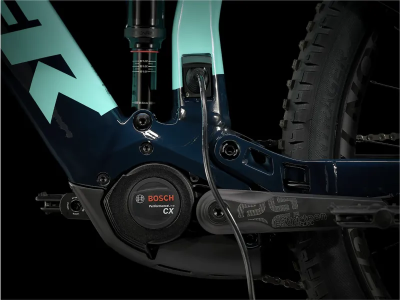 Trek Rail 7 SLX/XT 29er Electric Bike 2021 Miami Green/Nautical Navy-5